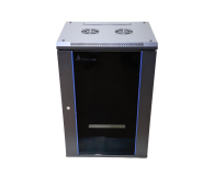 ExtraLink  Wisząca 19" 18U 600x600mm jednosekcyjna (czarna) - 1323203 - zdjęcie 1